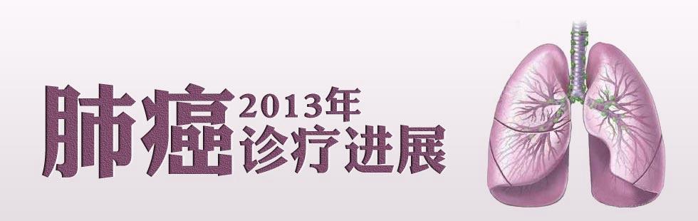 2013年：肺癌診療進(jìn)展